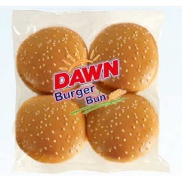 Dawn Burger 4 Pcs – Soft Burger Buns (4 pieces) sold as a pack.